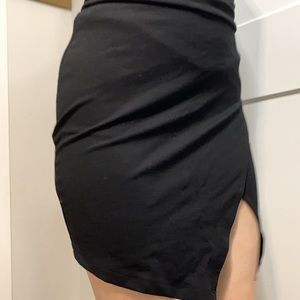 Forever 21 slit mini skirt